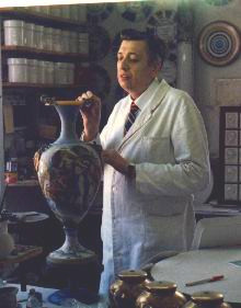 Il Maestro ceramista Gianni Baratella